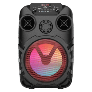 Enceinte Bluetooth ZQS8122 – Super Bass 20W avec Microphone et LED