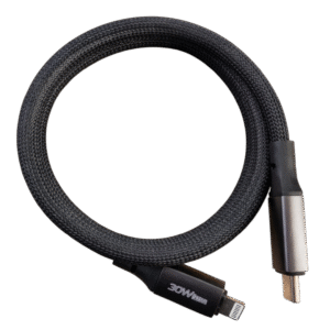 Câble USB-C vers Lightning Velano 30W MAX Magnétique – Charge Rapide iPhone