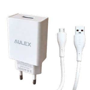 AULEX AG-04 – Chargeur Rapide 2.4A + Câble Micro USB